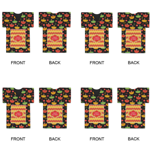 Cinco De Mayo Jersey Bottle Cooler - Set of 4 - APPROVAL