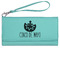Cinco De Mayo Ladies Leatherette Wallet - Laser Engraved- Teal