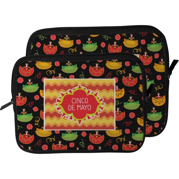 Cinco De Mayo Laptop Sleeve (Size Comparison)