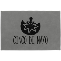 Cinco De Mayo Large Gift Box w/ Engraved Leather Lid