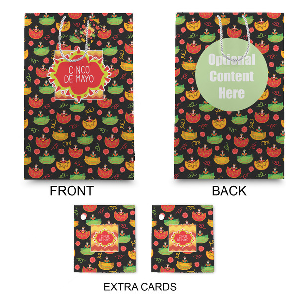 Cinco De Mayo Large Gift Bag - Approval