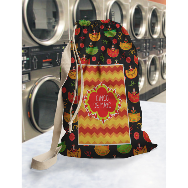 Cinco De Mayo Laundry Bag in Laundromat