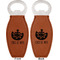 Cinco De Mayo Leather Bar Bottle Opener - Front and Back