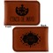 Cinco De Mayo Leatherette Magnetic Money Clip - Front and Back