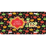 Cinco De Mayo Front License Plate (Personalized)