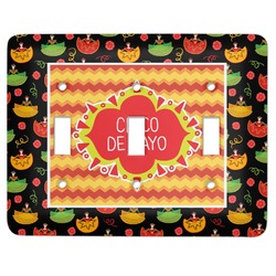 Cinco De Mayo Light Switch Cover (3 Toggle Plate)