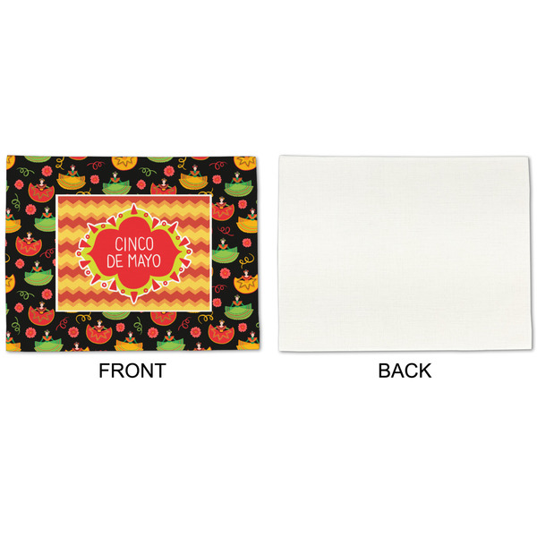 Cinco De Mayo Linen Placemat - APPROVAL Single (single sided)