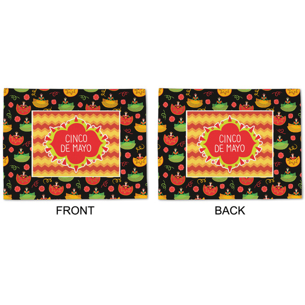 Cinco De Mayo Linen Placemat - APPROVAL (double sided)