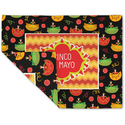 Cinco De Mayo Double-Sided Linen Placemat - Single