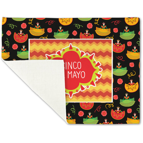 Cinco De Mayo Linen Placemat - Folded Corner (single side)