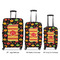 Cinco De Mayo Luggage Bags all sizes - With Handle