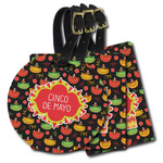 Cinco De Mayo Plastic Luggage Tag