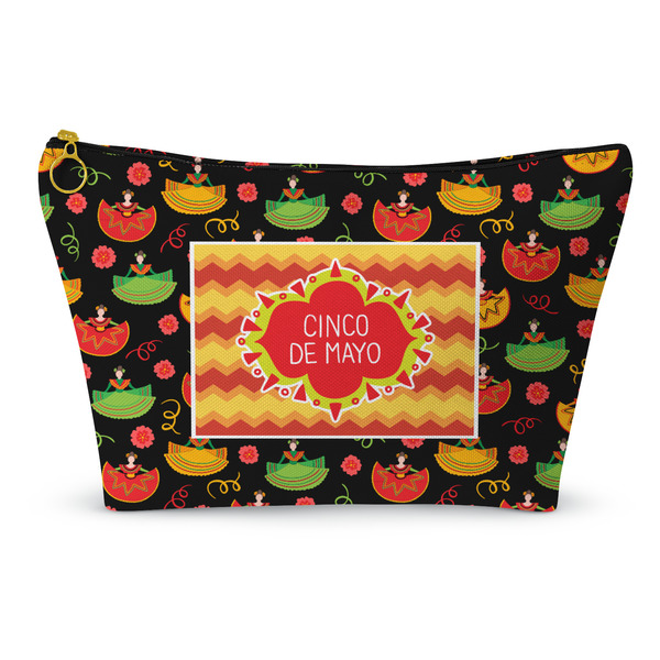 Custom Cinco De Mayo Makeup Bag - Small - 8.5"x4.5" (Personalized)