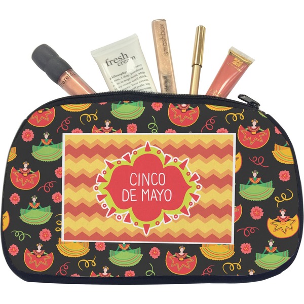 Custom Cinco De Mayo Makeup / Cosmetic Bag - Medium