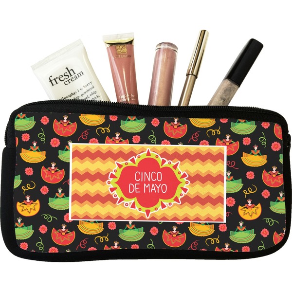 Custom Cinco De Mayo Makeup / Cosmetic Bag - Small
