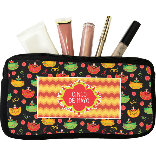 Custom Cinco De Mayo Makeup / Cosmetic Bag
