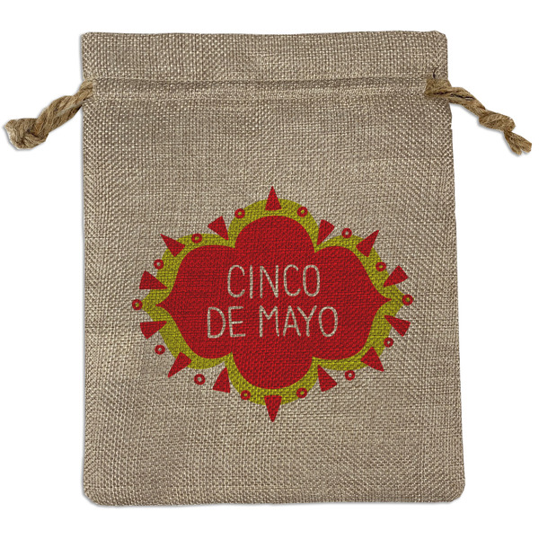 Custom Cinco De Mayo Burlap Gift Bag