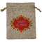 Cinco De Mayo Medium Burlap Gift Bag - Front