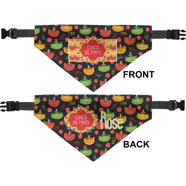 Cinco De Mayo Medium Dog Bandana Approval