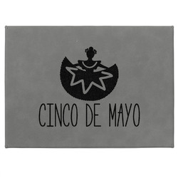 Cinco De Mayo Medium Gift Box w/ Engraved Leather Lid