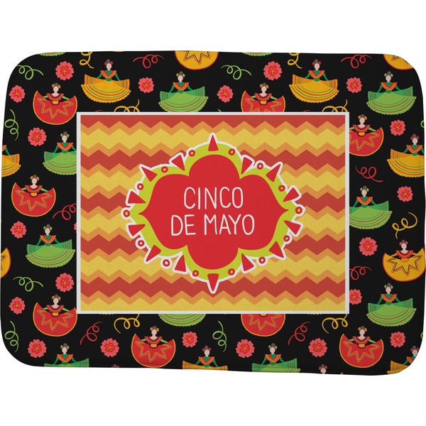 Custom Cinco De Mayo Memory Foam Bath Mat - 48"x36"