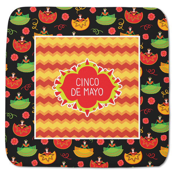 Custom Cinco De Mayo Memory Foam Bath Mat - 48"x48"
