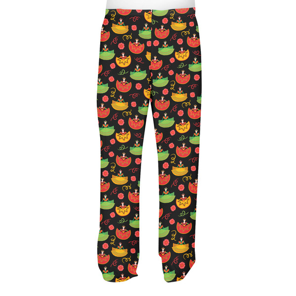 Cinco De Mayo Men's Pjs Back - on model