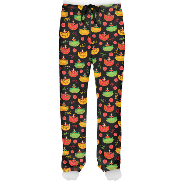 Cinco De Mayo Men's Pjs Front - on model