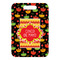 Cinco De Mayo Metal Luggage Tag - Front Without Strap