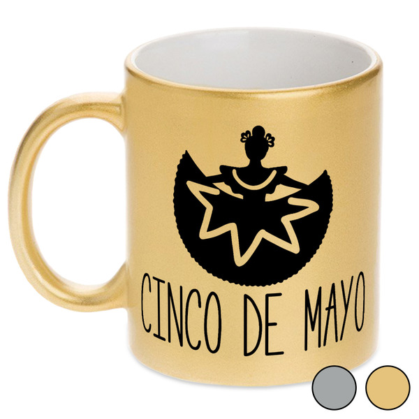 Cinco De Mayo Metallic Mugs