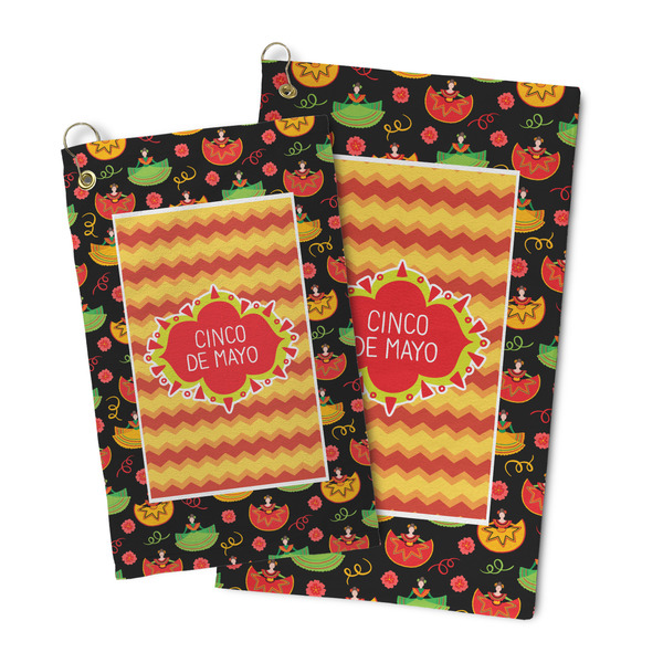 Cinco De Mayo Microfiber Golf Towel - PARENT/MAIN