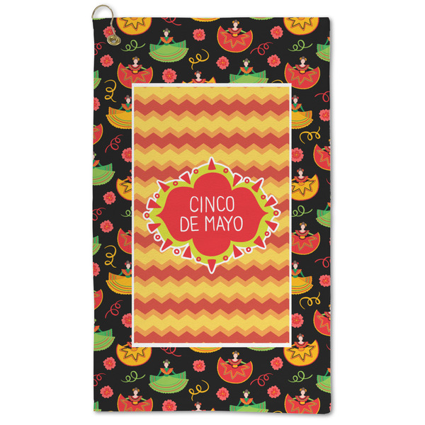 Custom Cinco De Mayo Microfiber Golf Towel - Large