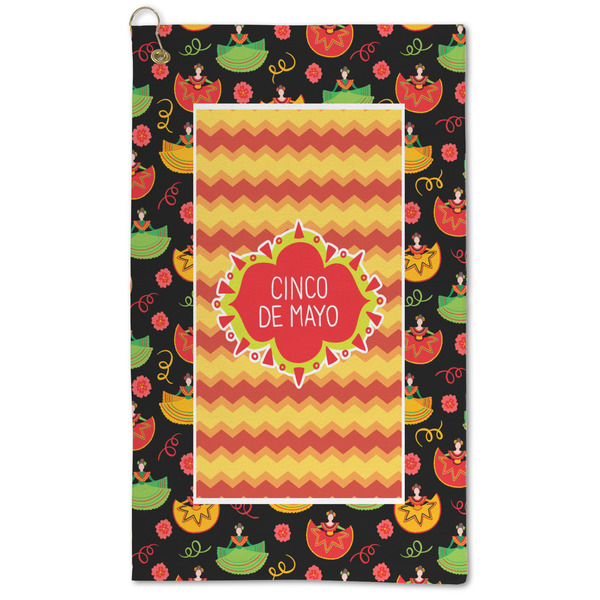 Custom Cinco De Mayo Microfiber Golf Towel - Large
