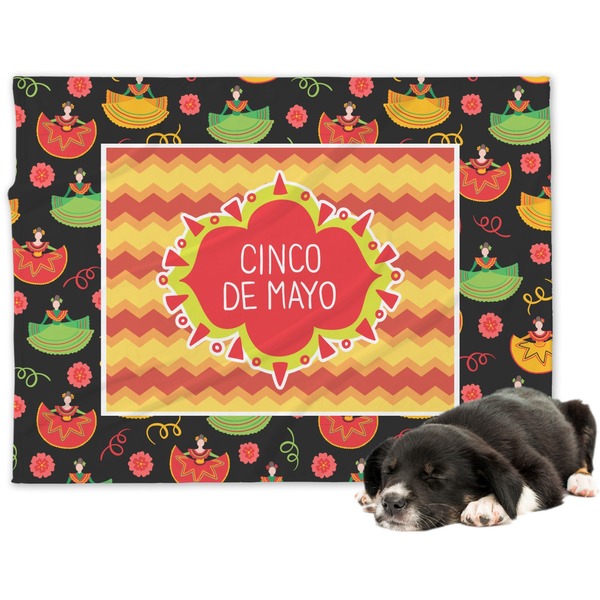 Custom Cinco De Mayo Dog Blanket - Regular (Personalized)