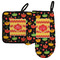 Cinco De Mayo Left Oven Mitt & Pot Holder Set