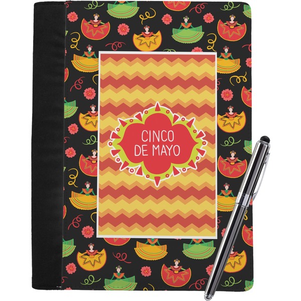 Custom Cinco De Mayo Notebook Padfolio - Large