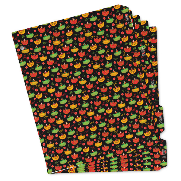 Custom Cinco De Mayo Binder Tab Divider - Set of 5