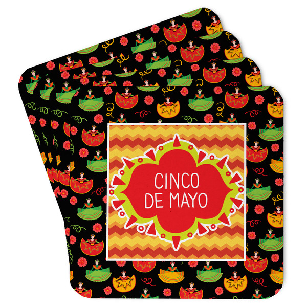 Custom Cinco De Mayo Paper Coasters