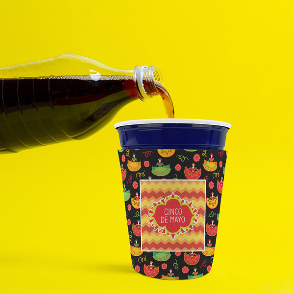 Cinco De Mayo Party Cup Sleeves - without bottom - Lifestyle