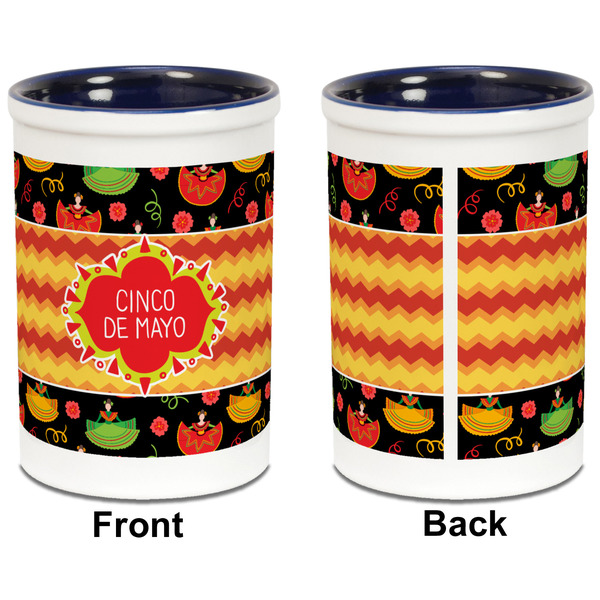 Cinco De Mayo Pencil Holder - Blue - approval