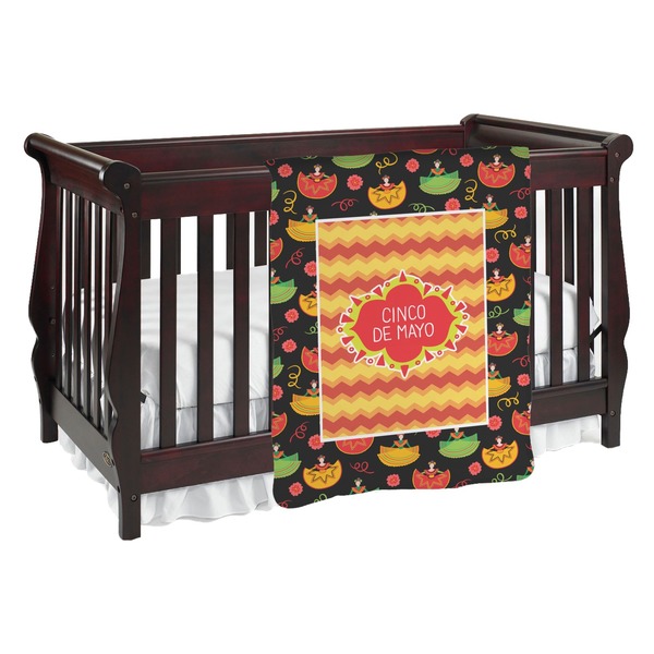 Custom Cinco De Mayo Baby Blanket