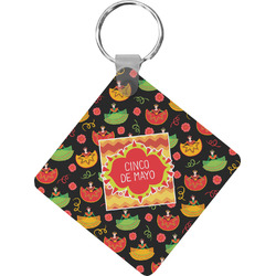Cinco De Mayo Diamond Plastic Keychain