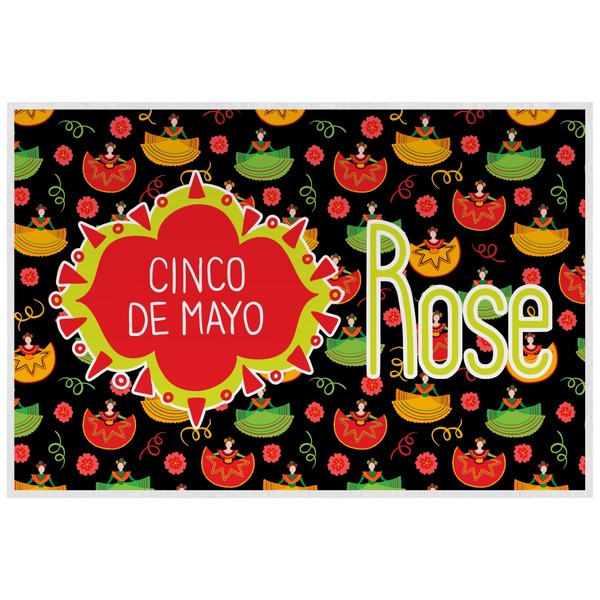 Cinco De Mayo Personalized Placemat (Back)