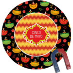 Cinco De Mayo Round Fridge Magnet