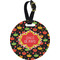 Cinco De Mayo Plastic Luggage Tag - Round