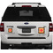 Cinco De Mayo Personalized Square Car Magnets on Ford Explorer