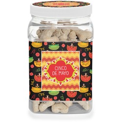 Cinco De Mayo Dog Treat Jar