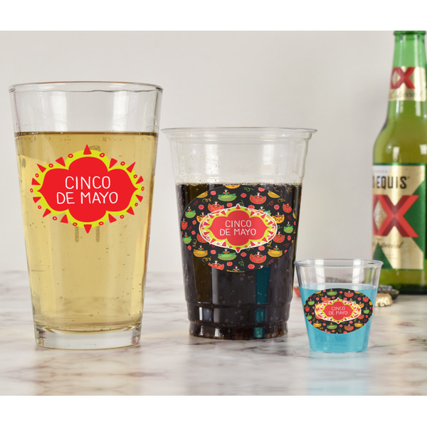 Cinco De Mayo Pint Glass - Two Content - In Context