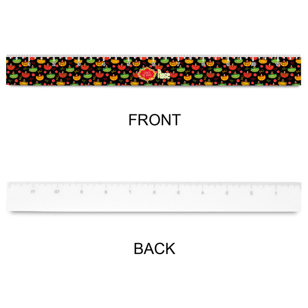 Cinco De Mayo Plastic Ruler - 12" - APPROVAL