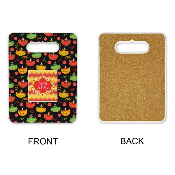 Cinco De Mayo Rectangle Trivet with Handle - APPROVAL